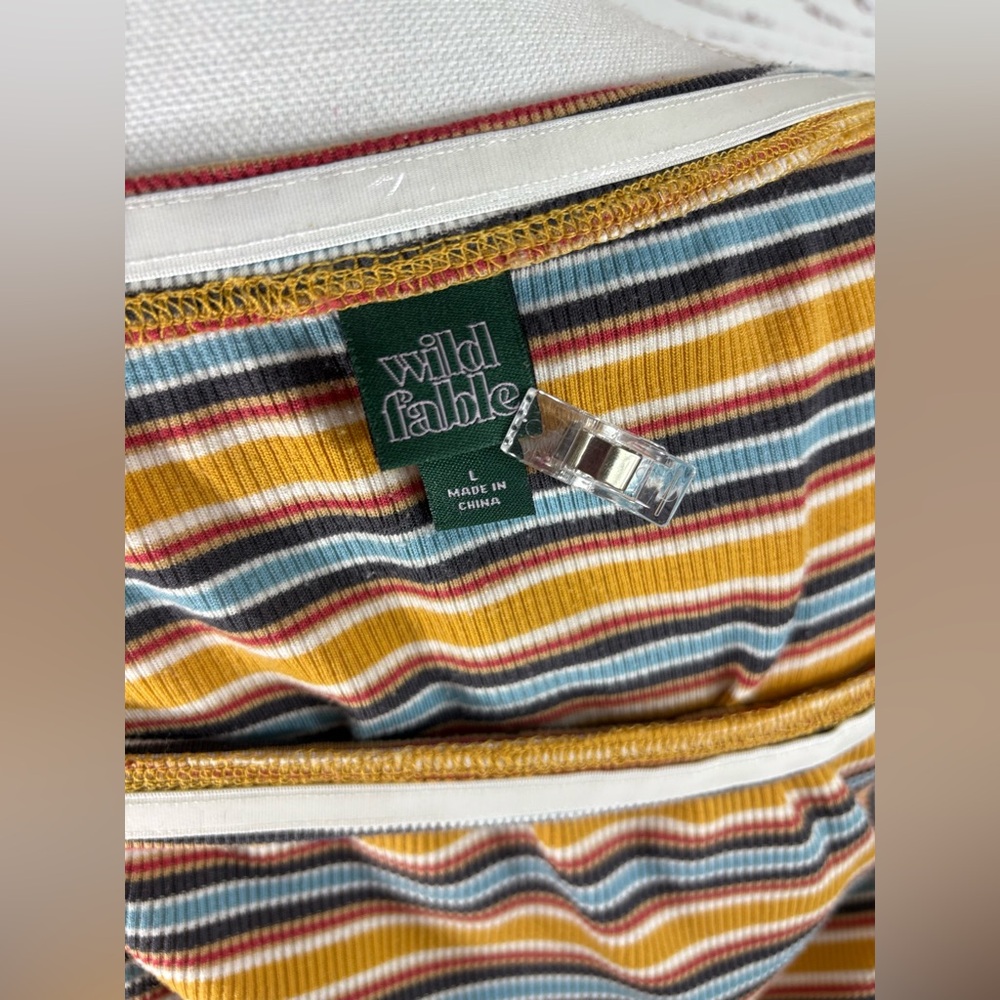 Wild Fable Multicolored Tube Top Strapless Romper in Size XL - Picture 2 of 11